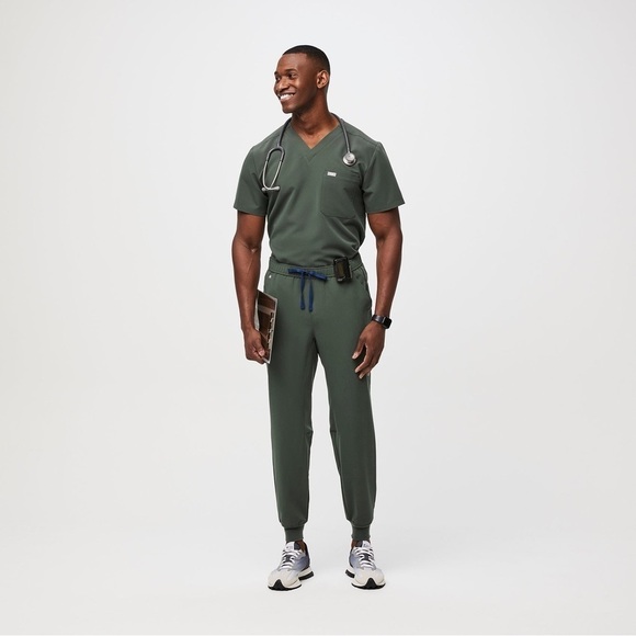 Figs Tansen Tall Jogger Scrub Pants In Moss 2XL NWT - Picture 4 of 8